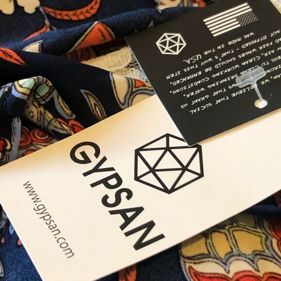 NEW Gypsan Lace Inset Kimono Style Top/jacket Size S/M Boho, Gypsy, Hippie - Picture 6 of 10